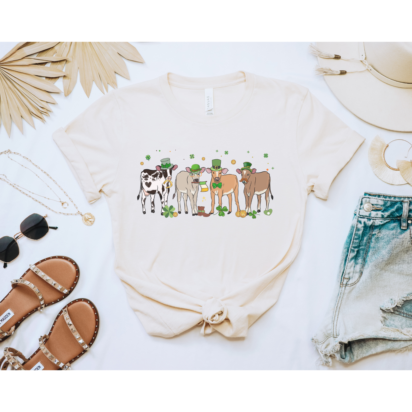 St. Patrick's Day Cute Cows T-Shirt