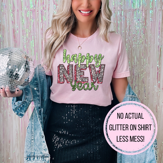 Happy New Year Party Graphic Tee