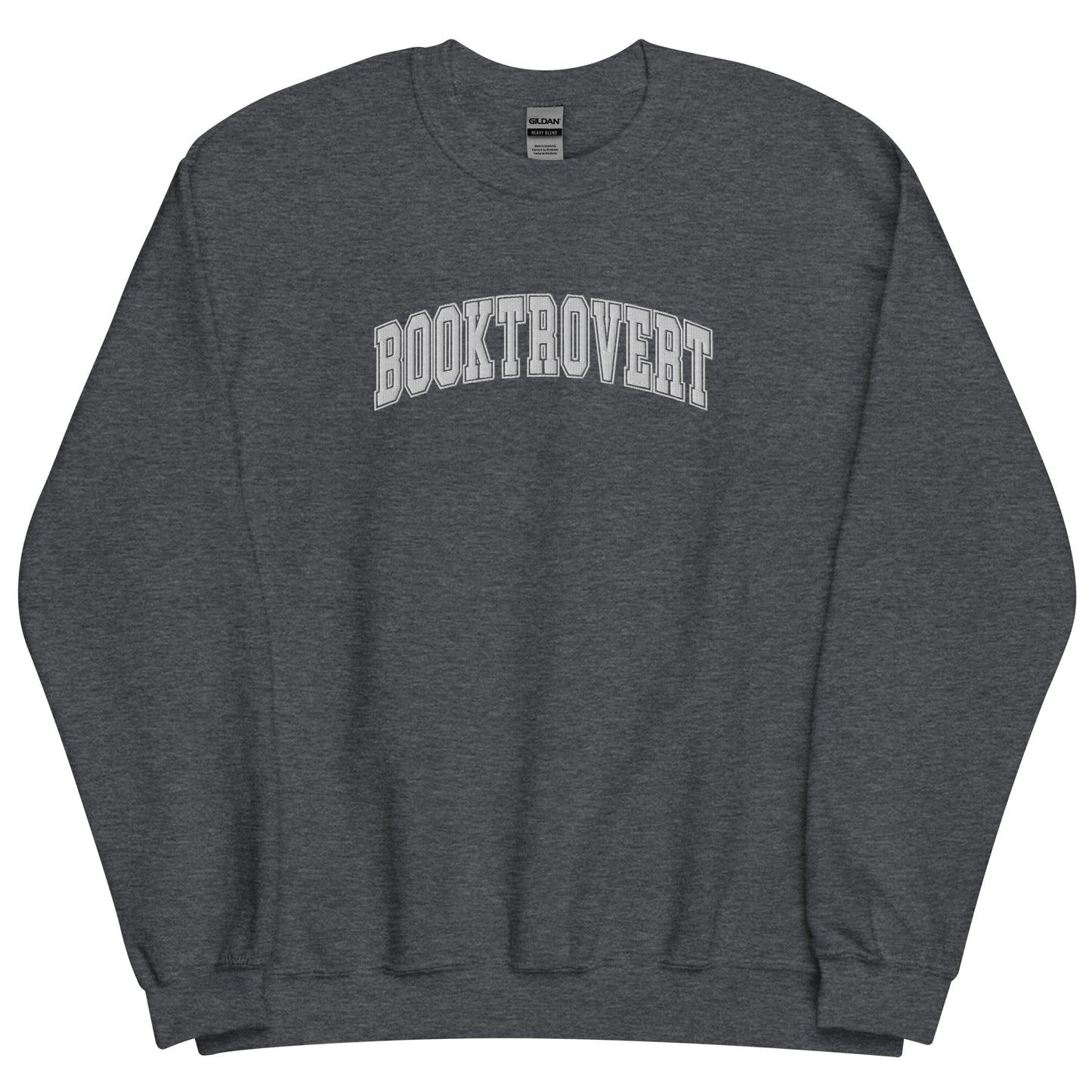 Booktrovert Embroidered Sweatshirt