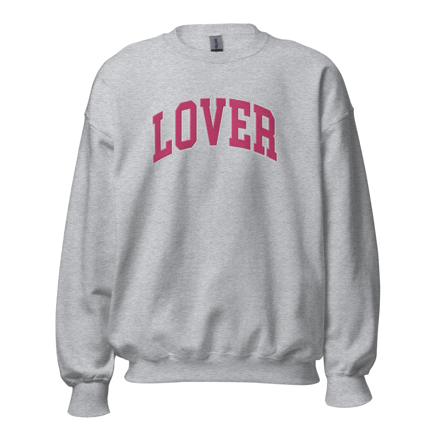Lover Pink Embroidered Sweatshirt