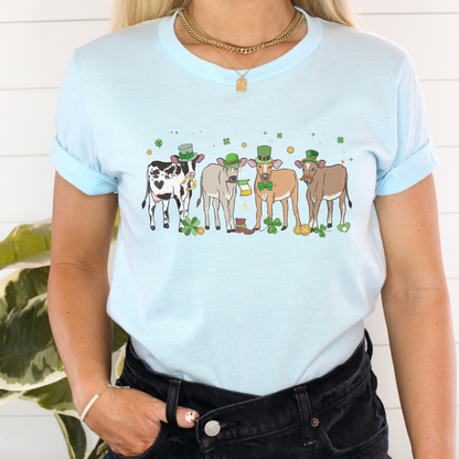 St. Patrick's Day Cute Cows T-Shirt
