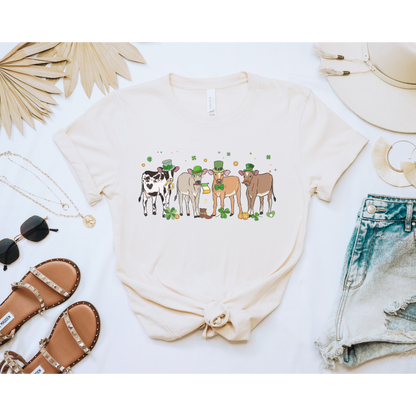 St. Patrick's Day Cute Cows T-Shirt