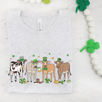 St. Patrick's Day Cute Cows T-Shirt