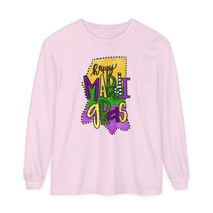 Happy Mardi Gras Mississippi Long Sleeve Shirt