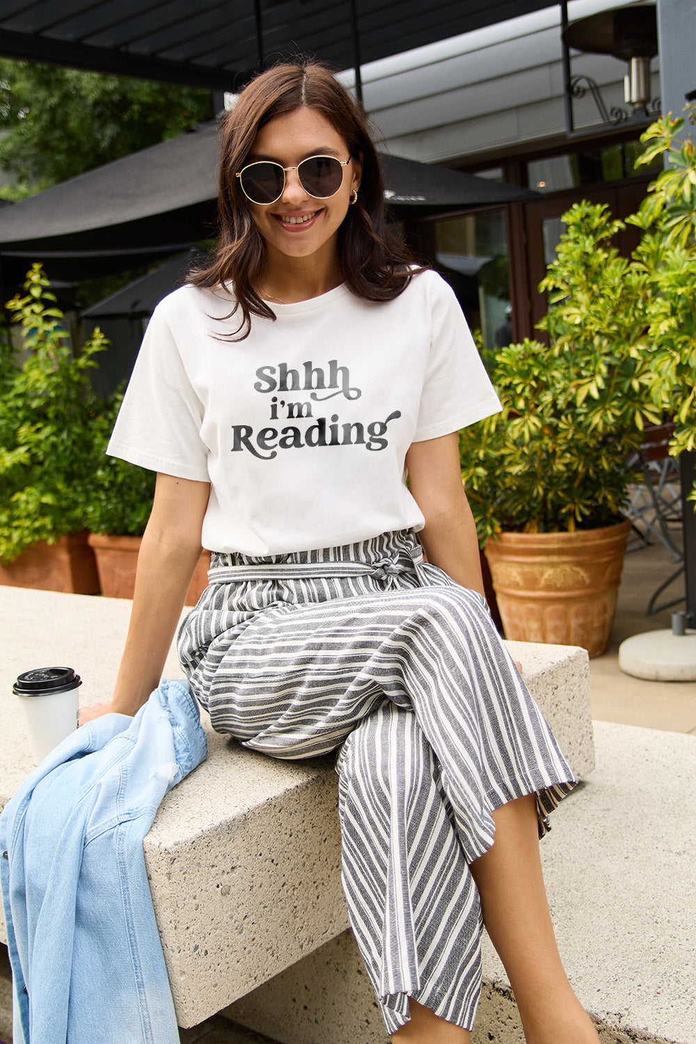 Shhh I'm Reading Book Lover T-Shirt